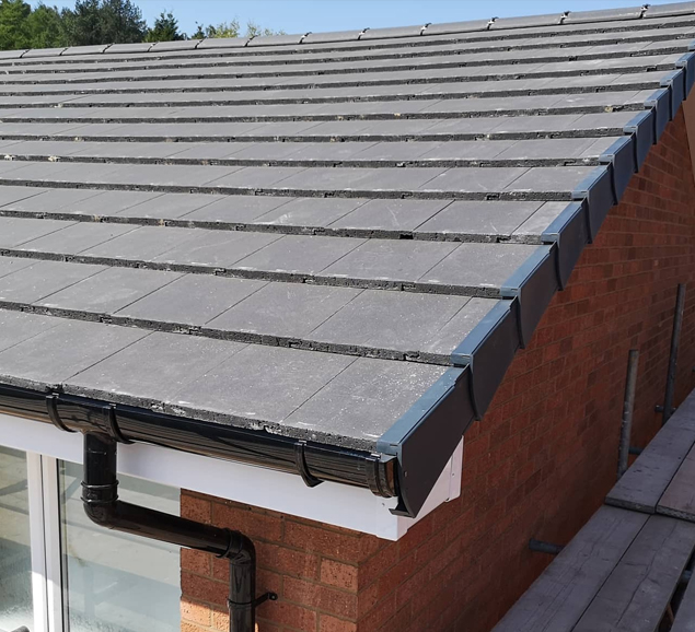 slate and tile roof